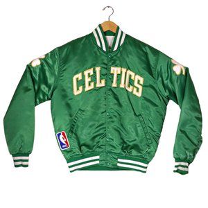 Vintage 90s Boston Celtics STARTER NBA Bomber